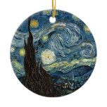 Starry Night by Vincent van Gogh Christmas Ornaments