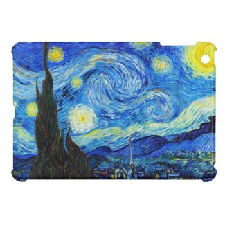 Starry Night by Vincent Van Gogh painting cool old iPad Mini Cover