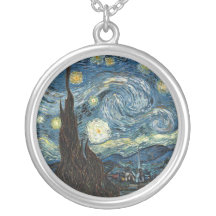 Starry Night by Vincent van Gogh Pendants