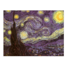 Starry Night by Vincent van Gogh Postcards