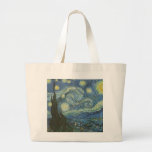 Starry Night by Vincent Van Gogh Tote Bag