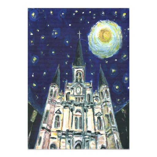 Starry Night Cathedral Custom Announcements