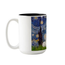 Starry Night - Coton de Tulear 7 mugs