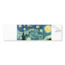 starry night ecig skin bumper sticker