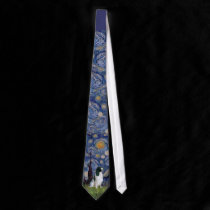 Starry Night - English Springer 7 ties