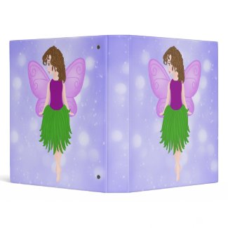 Starry Night Fairy Binder binder