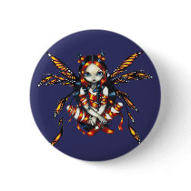 "Starry Night Fairy" Button