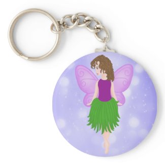 Starry Night Fairy Keychain keychain