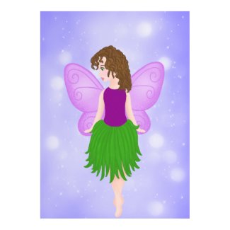 Starry Night Fairy Print print