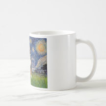 Starry Night-Greater Swiss Mountain Dog Mugs