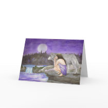 starry night Greeting Card