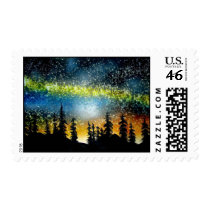 Starry Night in the High Sierra postage