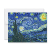 Starry Night Personalized Invitation