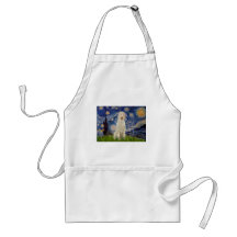 Starry Night - Italian Spinone #12 Aprons