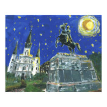 Starry Night Jackson Square posters