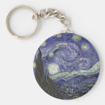 Starry Night Key Chain