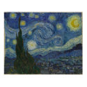 Starry Night Large Canvas Vincent Van Gogh posters by jerseyskimmilk Starry Night Large Canvas Vincent Van Gogh posters