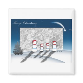 Starry Night Maget with Your Photo magnet