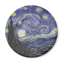 Starry Night Fridge Magnet