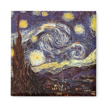 Starry Night magnets by baxiemur Starry Night magnets