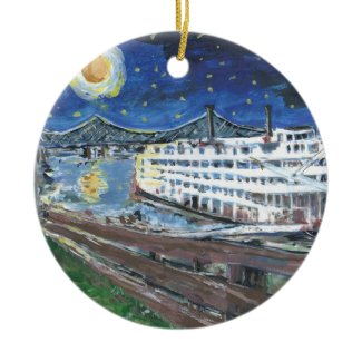 Starry Night Mississippi Queen ornament