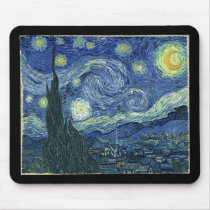 Starry Night Mouse Pad