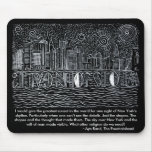 Starry Night Over New York...Who Is John Galt? Mouse Pad