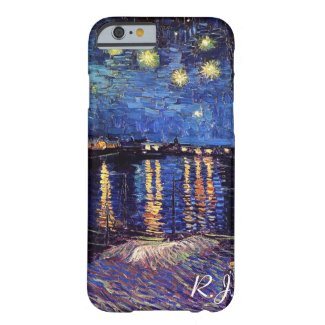 Starry night over the Rhone by Van Gogh iPhone 6 Case