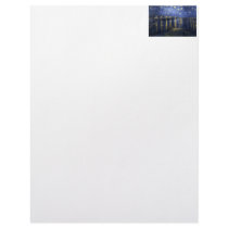 Starry Night Over the Rhone Personalized Letterhead