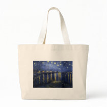 Starry Night Over the Rhone - Van Gogh (1888) Bag