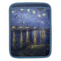 Starry Night Over the Rhone - Van Gogh (1888) Sleeve For Ipads