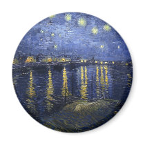 Starry Night Over the Rhone - Van Gogh (1888) Magnet