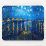 Starry Night Over the Rhone, Van Gogh Mousepad