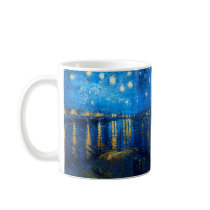 Starry Night Over the Rhone, Van Gogh Mugs
