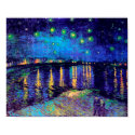Starry Night over the Rhone, Vincent Van Gogh posters by masterpiecesofart Starry Night over the Rhone, Vincent Van Gogh posters
