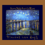 Starry Night Over the Rhone: Vincent van Gogh posters