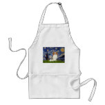 Starry Night - Papillon #4 Apron
