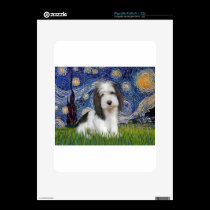 Starry Night - Petit Basset (PBGV) skins