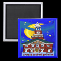 Starry Night Philadelphia magnets