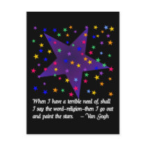 Starry Night postcards
