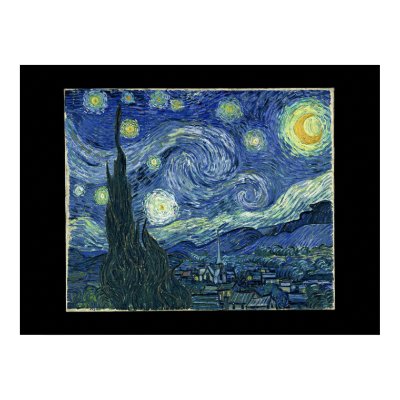 Starry Night Poster by Tragetees