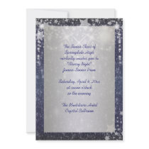 Starry Night Prom Invitations