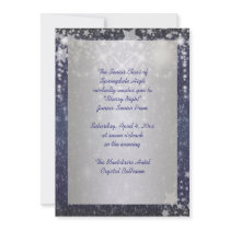 Starry Night Prom Invitations