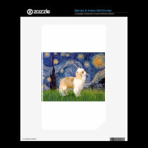 Starry Night - Puff Chinese Crested (cream) skins