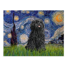 Starry Night - Puli Postcards