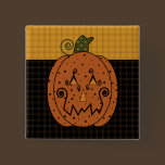 Starry Night Pumpkins Button buttons