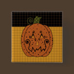 Starry Night Pumpkins Button buttons