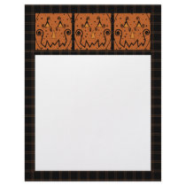 Starry Night Pumpkins Letterhead
