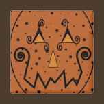 Starry Night Pumpkins Magnet magnets