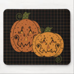 Starry Night Pumpkins Mousepad mousepads